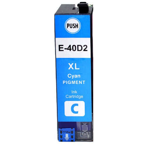 Cartutx compatible Epson T40D2 Cian