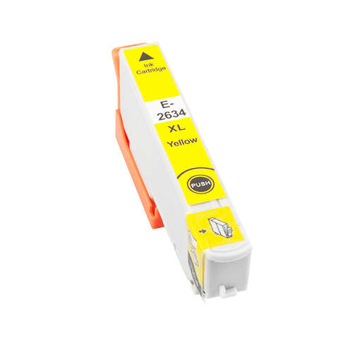 Cartutx compatible Epson T2634/T2614 (26XL) Groc