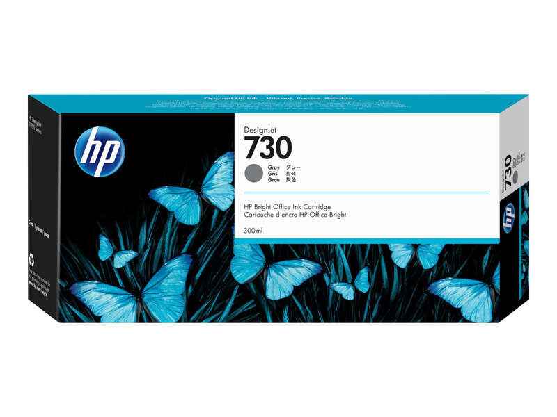 HP 730 Gris Cartucho de Tinta Original - P2V72A - Prinkweb