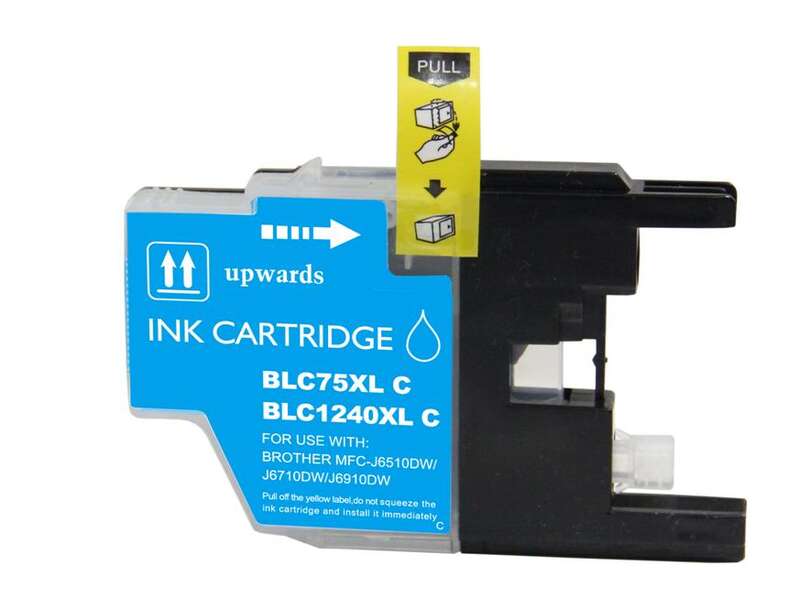 Cartucho compatible Brother LC1240XL Cian
