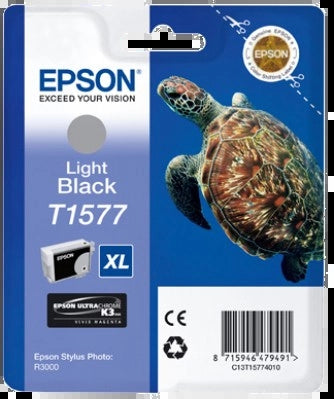 Epson T1577 Negro Light Cartucho de Tinta Original - C13T15774010 - Prinkweb