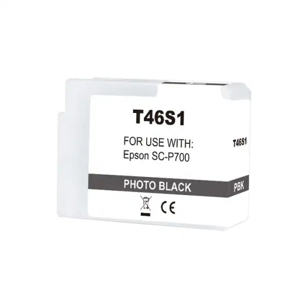 Cartucho compatible Epson T46S1 Negro Photo
