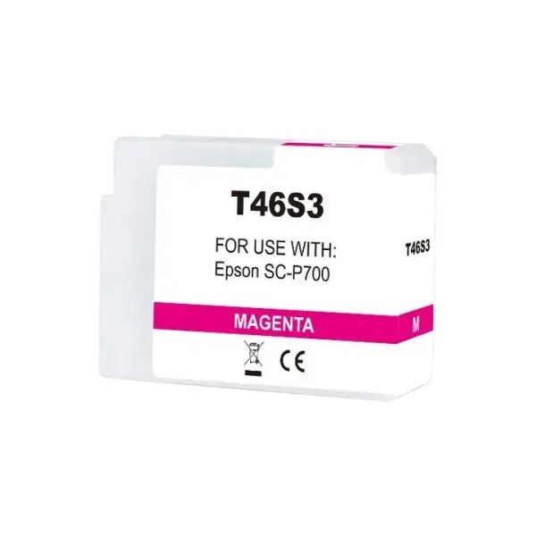 Cartutx compatible Epson T46S3 Magent Vívido