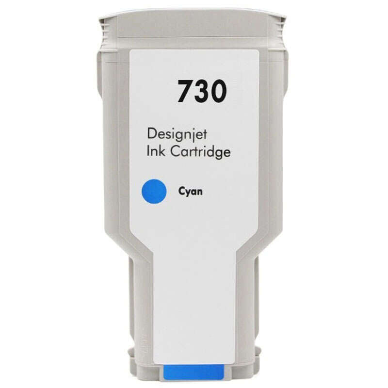 Cartucho compatible HP 730 cian