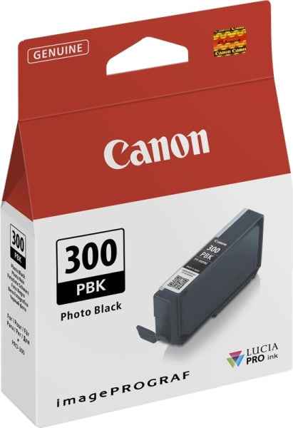 Canon PFI300 Negro Photo Cartucho de Tinta Original - 4193C001/PFI300PBK - Prinkweb