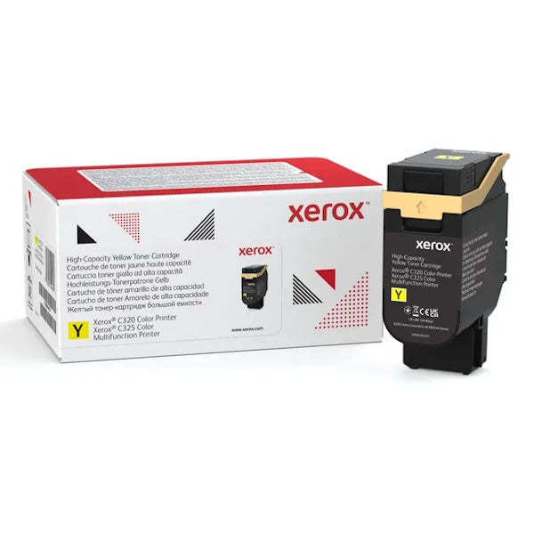 Xerox C320 C325 Amarillo Cartucho de Toner Original - 006R04830 - Prinkweb