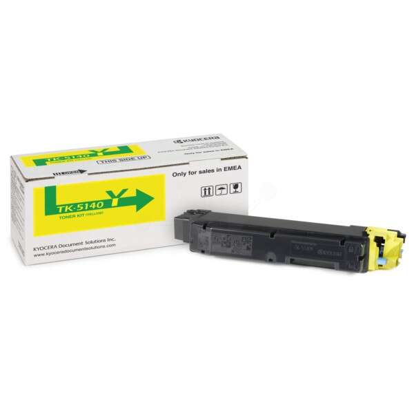 Kyocera TK5140 Amarillo Cartucho de Toner Original - 1T02NRANL0/TK5140Y - Prinkweb