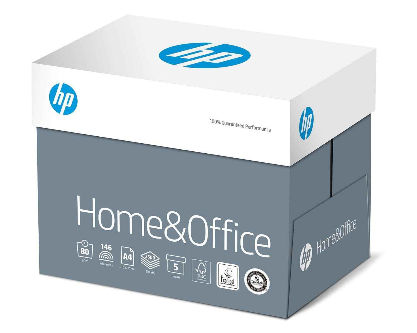 HP Home&Office Papel A4 80gr 210x297mm (500 Hojas) Blanco - Cantidad: 240 unidades