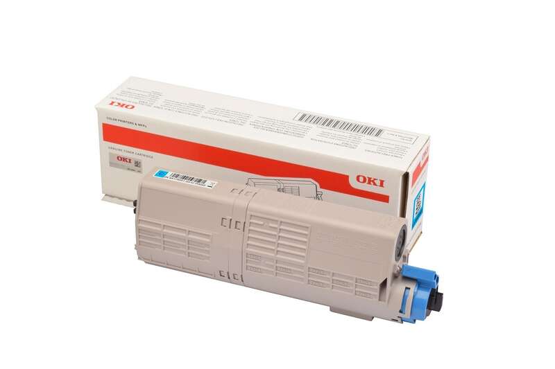 OKI C532DN/C542DN/MC573DN/MC563DN Cyan Cartucho de Toner Original - 46490403 - Prinkweb