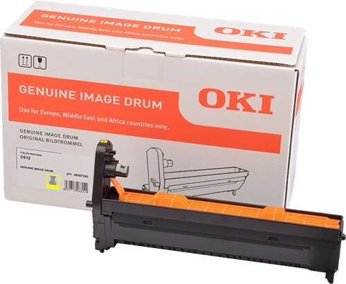 OKI C612 Amarillo Tambor de Imagen Original - 46507305 (Drum) - Prinkweb