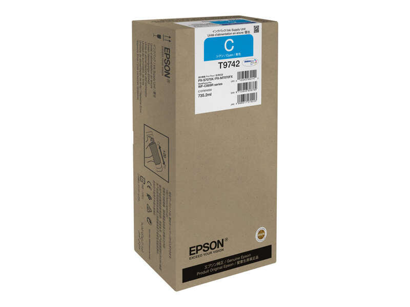 Epson T9742 Cyan Cartucho de Tinta Original - C13T974200 - Prinkweb