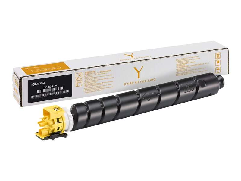 Kyocera TK8335 Amarillo Cartucho de Toner Original - 1T02RLANL0/1T02RLANL1/TK8335Y - Prinkweb