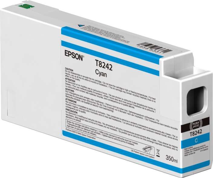 Epson T8242 Cyan Cartucho de Tinta Original - C13T824200 - Prinkweb