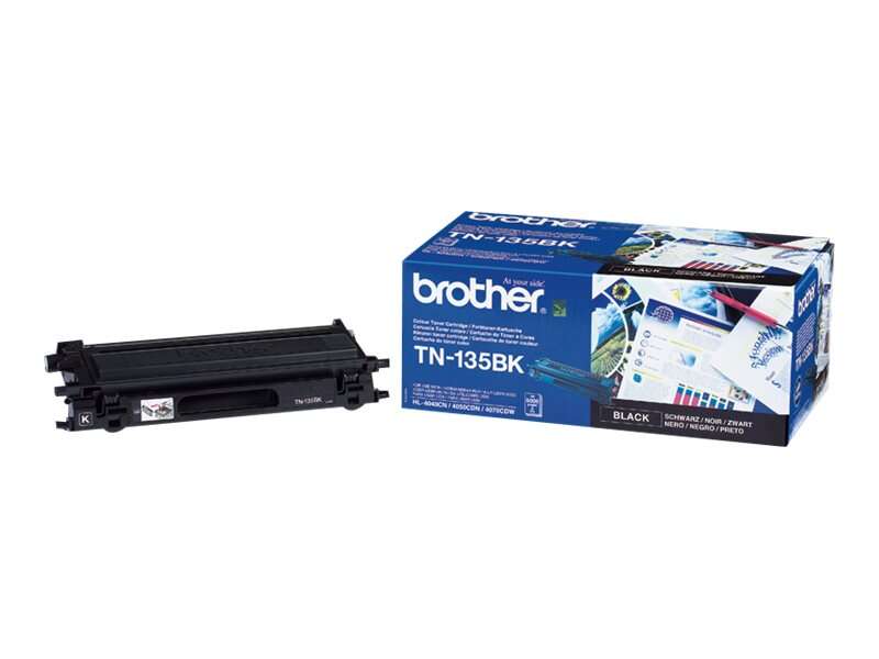 Brother TN135 Negro Cartucho de Toner Original - TN135BK - Prinkweb