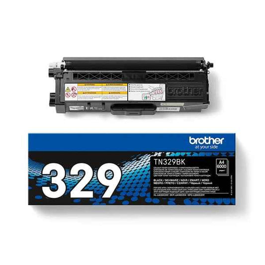 Brother TN329 Negro Cartucho de Toner Original - TN329BK - Prinkweb