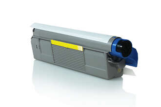 Tòner compatible OKI C610 Groc