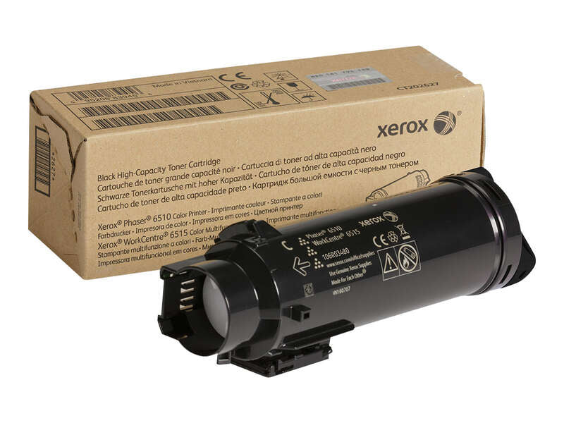 Xerox Phaser 6510/WorkCentre 6515 Negro Cartucho de Toner Original - 106R03480 - Prinkweb