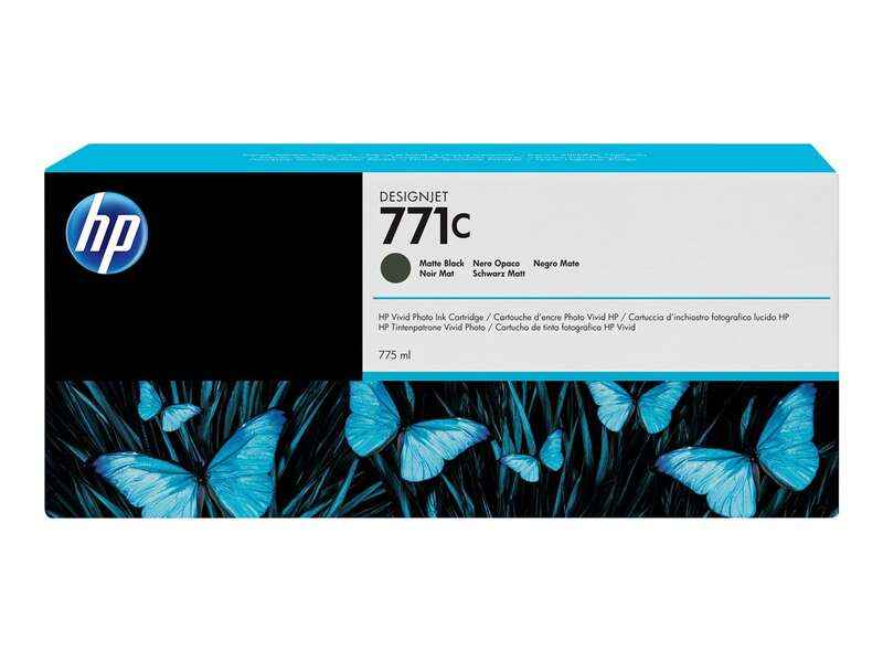HP 771C Negro Mate Cartucho de Tinta Original - B6Y07A - Prinkweb