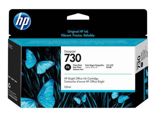 HP 730 Negro Photo Cartucho de Tinta Original - P2V67A - Prinkweb