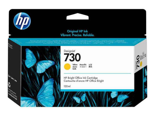 HP 730 Amarillo Cartucho de Tinta Original - P2V64A - Prinkweb