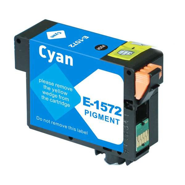 Cartutx compatible Epson T1572 Cyan
