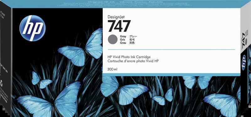 HP 747 Gris Cartucho de Tinta Original - P2V86A - Prinkweb