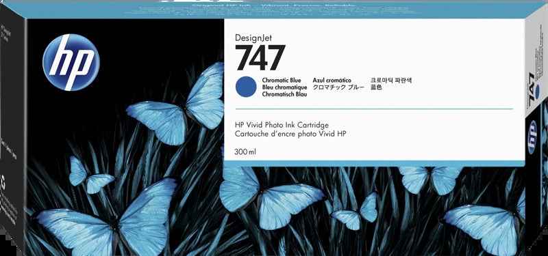 HP 747 Azul Cartucho de Tinta Original - P2V85A - Prinkweb