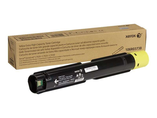 Xerox VersaLink C7020/C7025/C7030 Amarillo Cartucho de Toner Original - 106R03738 - Prinkweb