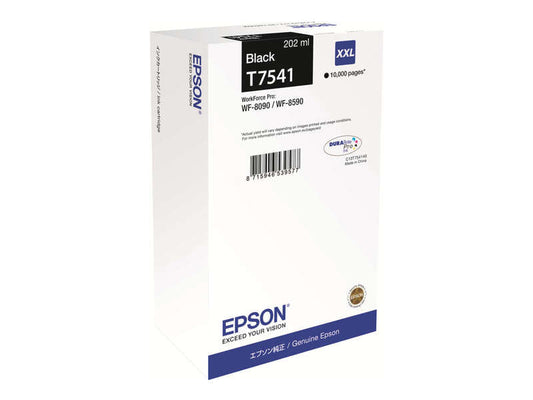 Epson T7541 Negro Cartucho de Tinta Original - C13T754140/C13T75414N - Prinkweb