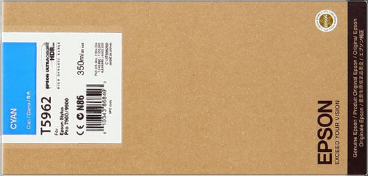 Epson T5962 Cyan Cartucho de Tinta Original - C13T596200 - Prinkweb