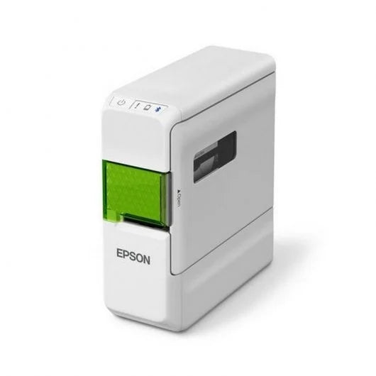 Epson LabelWorks LW-C410 Impresora de Etiquetas Portatil de Transferencia Termica - Ancho de Cinta hasta 18mm - Resolucion Max. 180x180dpi - Velocidad de Impresion de 9mm/seg. - Prinkweb