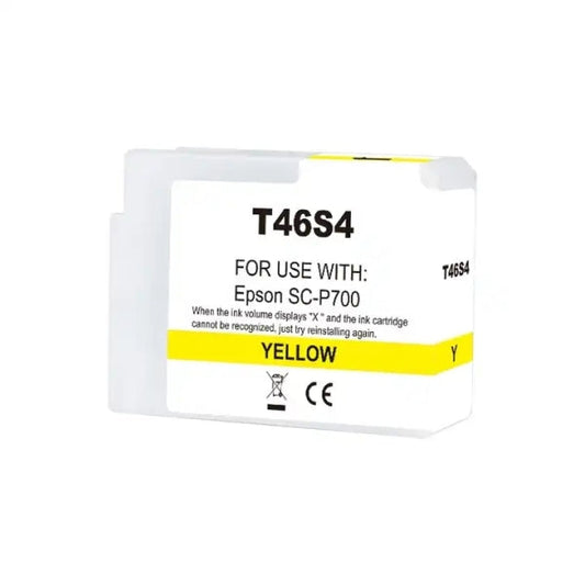 Cartucho compatible Epson T46S4 Amarillo