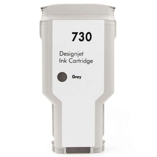 Cartucho compatible HP 730 gris