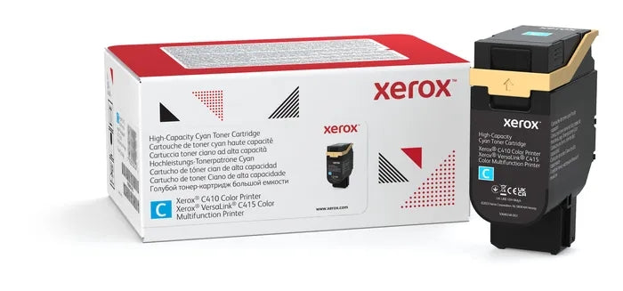 Xerox C410/ VersaLink C415 Cyan Cartucho de Toner Original - 006R04686 - Prinkweb