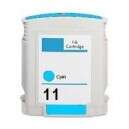 Cartucho compatible HP 11 cian