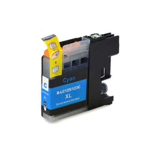 Cartucho compatible Brother LC125XL Cian