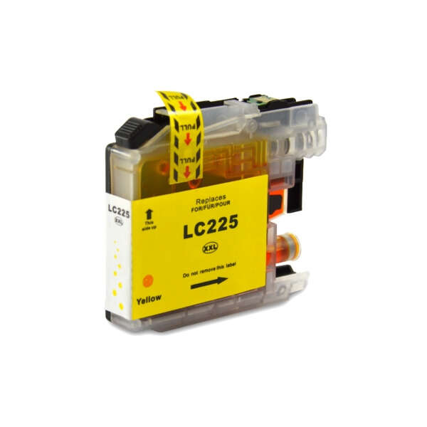 Cartutx compatible Brother LC225XL Groc