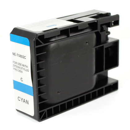 Cartutx compatible Epson T5802 Cian
