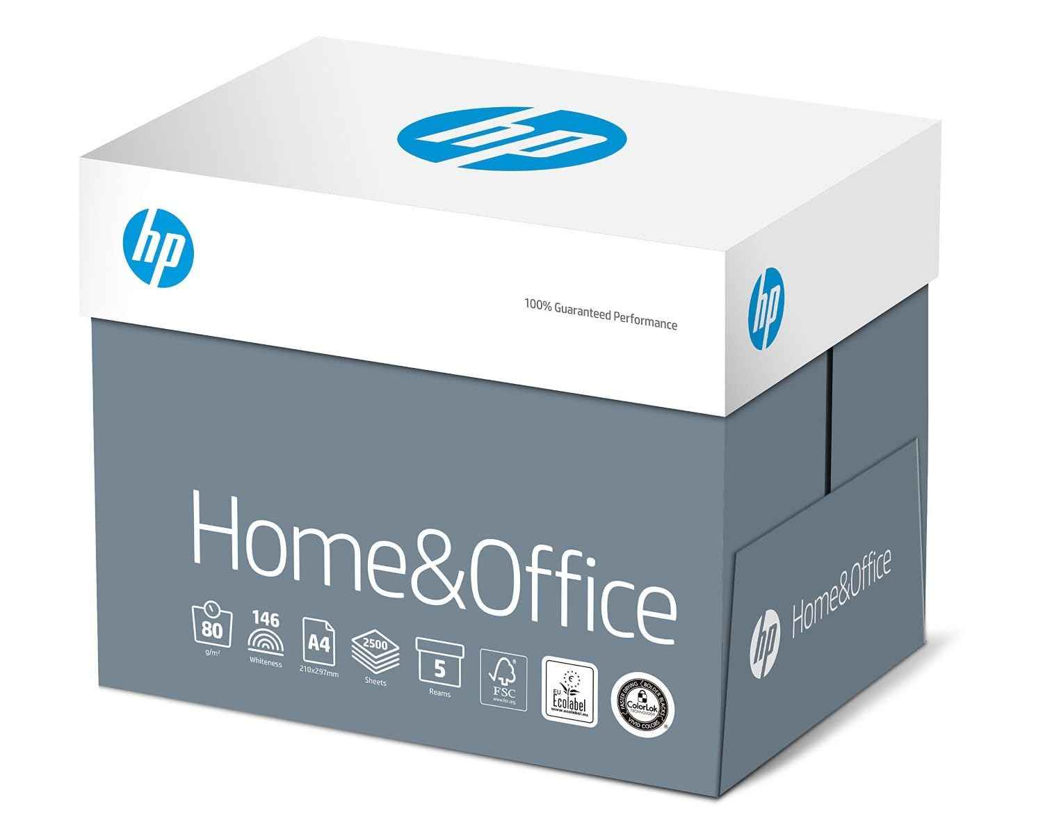 HP Home&Office Papel A4 80gr 210x297mm (500 Hojas) Blanco  - Cantidad: 240 unidades