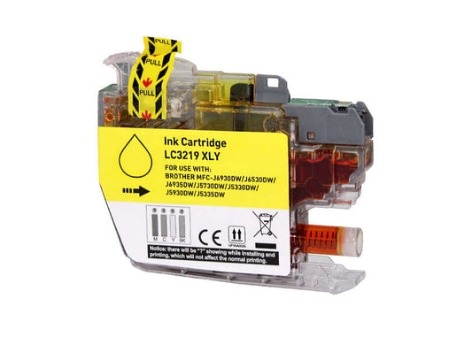 Cartucho compatible Brother LC3219XL Amarillo