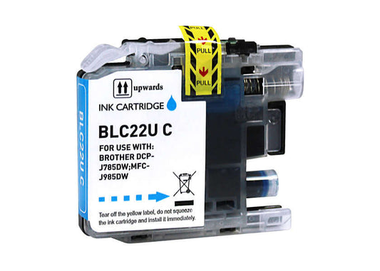 Cartucho compatible Brother LC22U Cian