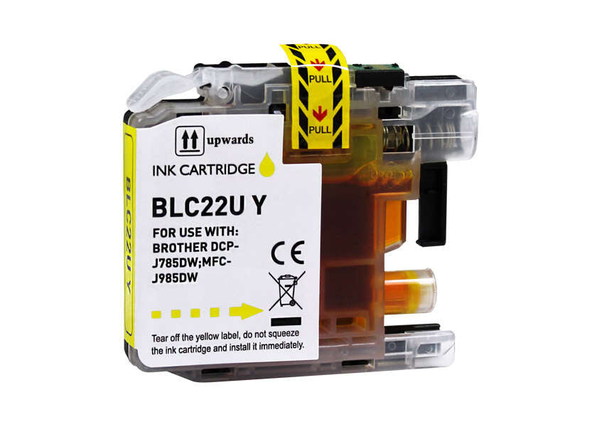 Cartutx compatible Brother LC22U Groc