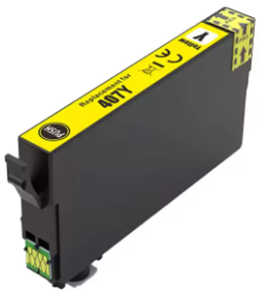 Cartucho compatible Epson 407 Amarillo