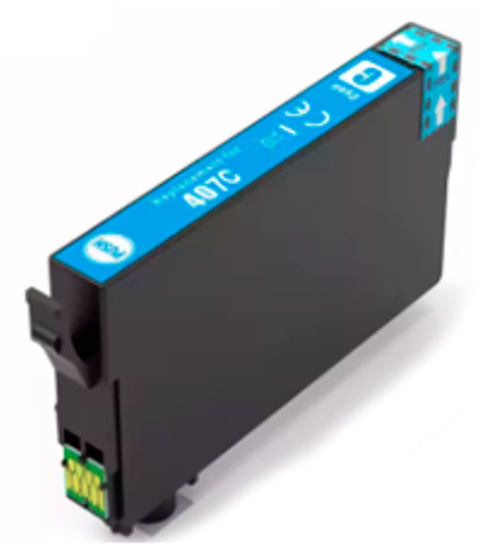 Cartucho compatible Epson 407 Cyan