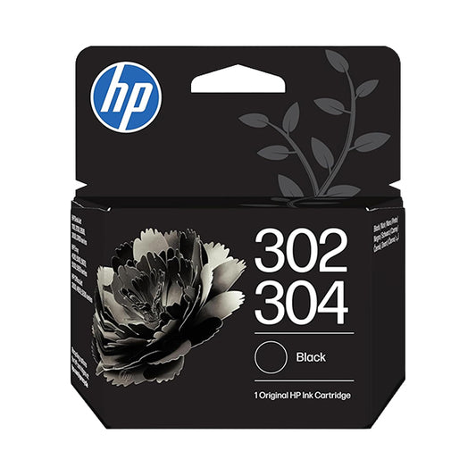 HP 302/204 Negro Cartucho de Tinta Original - B7RT7AE/F6U66AE/N9K06AE para Impresoras
