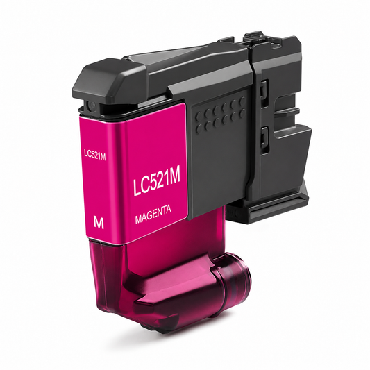 Brother LC521 Magenta Cartucho de Tinta Compatible - LC521M